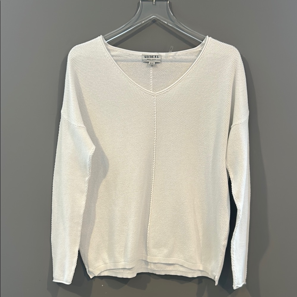 REPEAT white knit sweater size 40/M